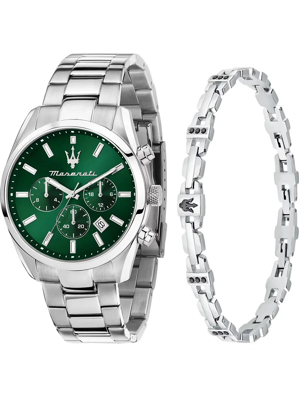 8056783083848 - Maserati R8853151017 Herrenuhr Attrazione Chronograph Special Edition 43mm 5ATM