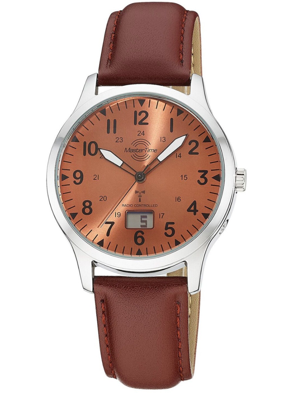 4260736036247 - Master Time MTGA-10959-82L Herrenuhr Funk Super Power Aviation 40mm 3ATM