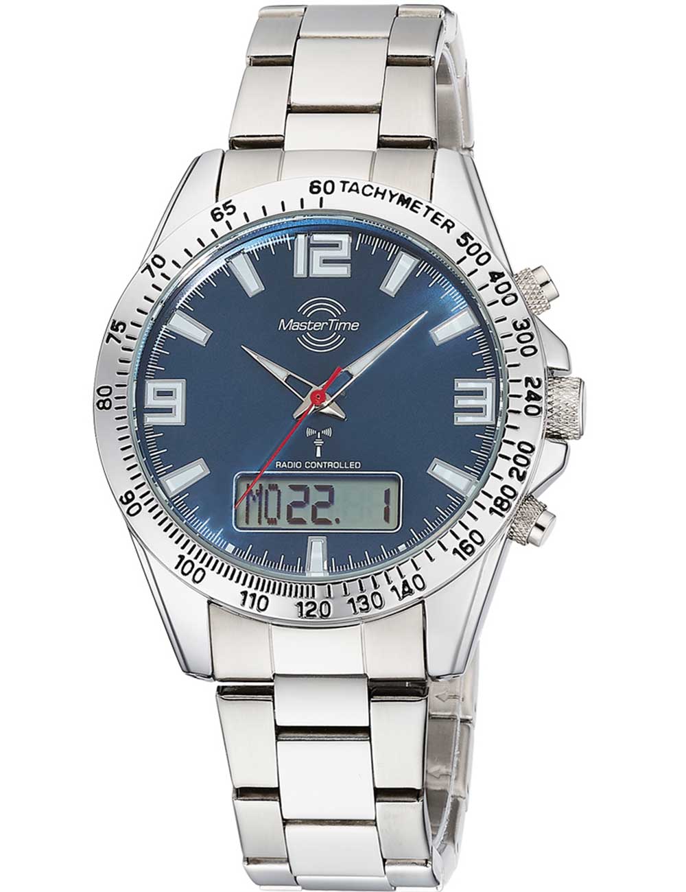 Master Time MTGA-10875-32M Herrenuhr Sporty Big Date Chronograph 42mm 5ATM