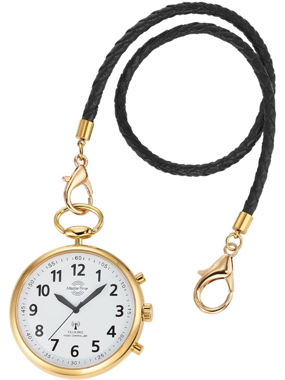 4260736035899 - Master Time MTGA-10939-12M Funk Quarz Sprechende Taschenuhr 40mm 4260736035899 - Master Time MTGA-10939-12M Funk Quarz Sprechende Taschenuhr 40mm