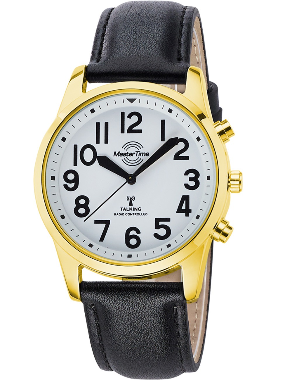 4260736035905 - Master Time MTGA-10940-12L Herrenuhr Sprechende Funkuhr 43mm 4260736035905 - Master Time MTGA-10940-12L Herrenuhr Sprechende Funkuhr 43mm