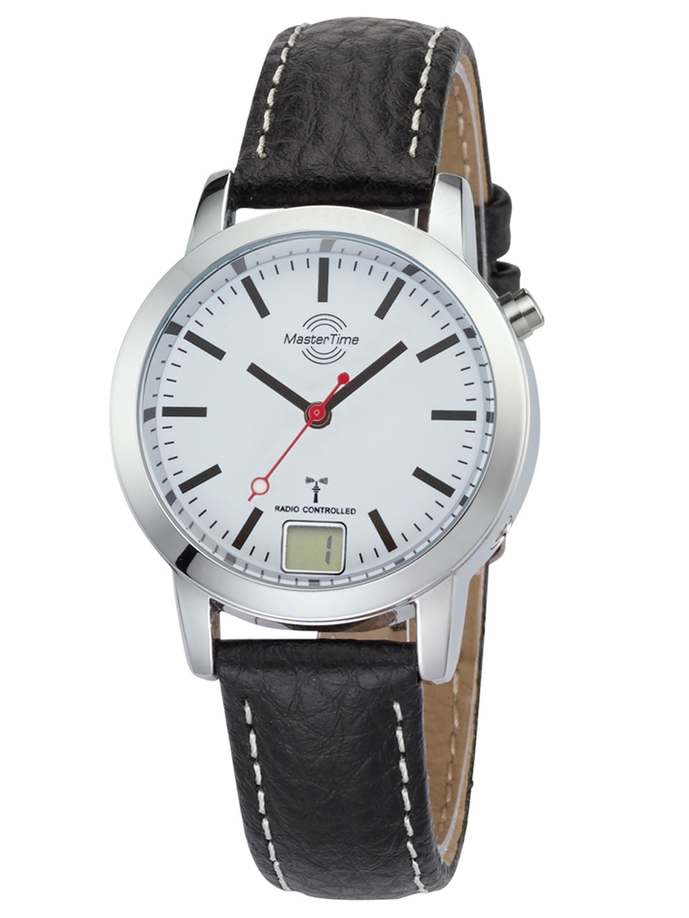 Master Time MTLA-10593-21L Funk Basic Bahnhofsuhr Damen 34mm