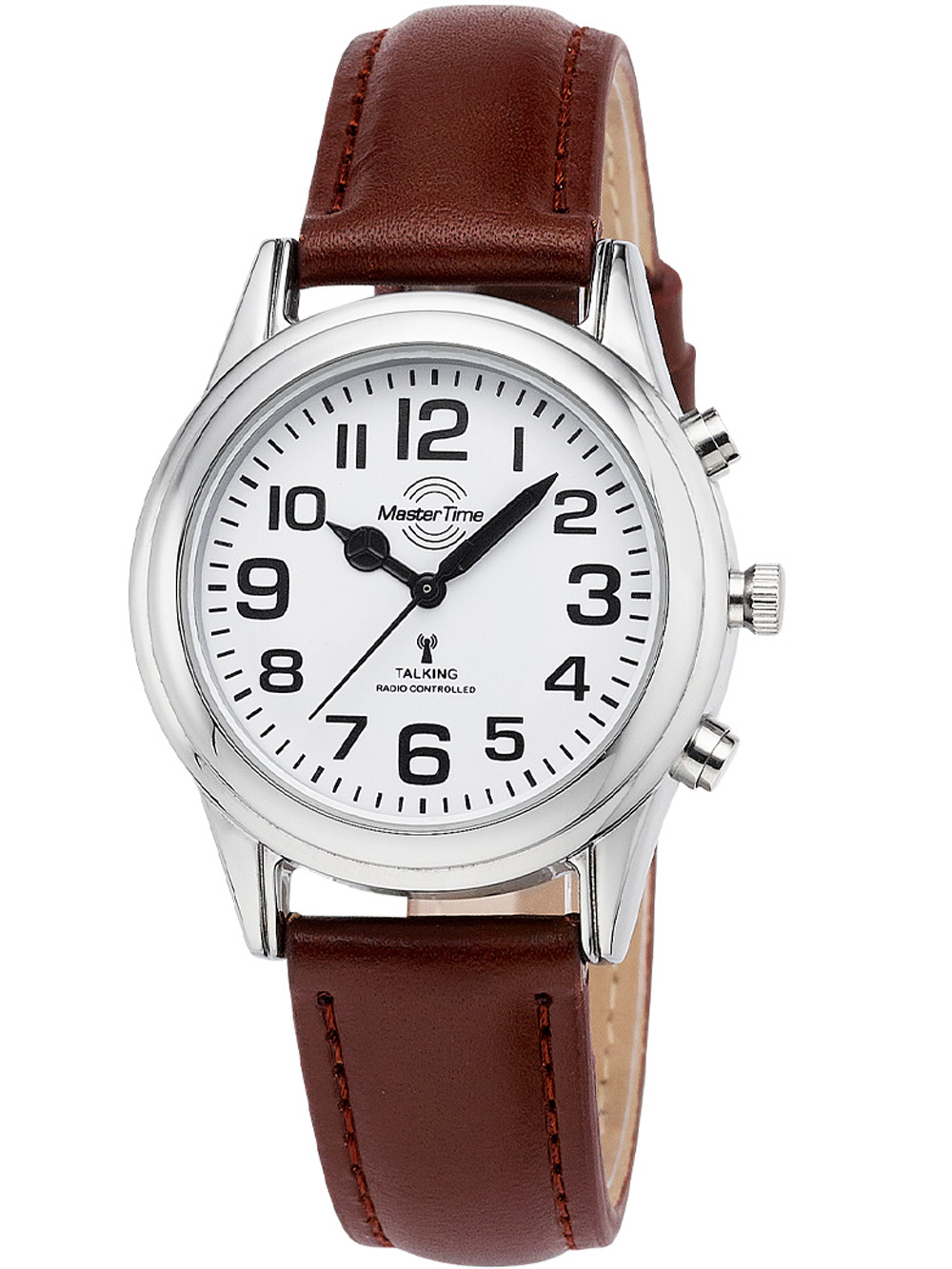 Master Time MTLA-10807-12L Sprechende Damen-Funkuhr Damenuhr 36mm