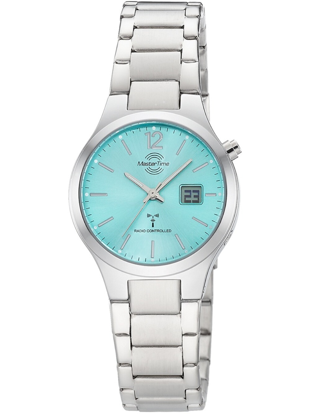 4260736034663 - Master Time MTLA-10913-81M Damenuhr Lady Line Funkuhr 33mm 3ATM