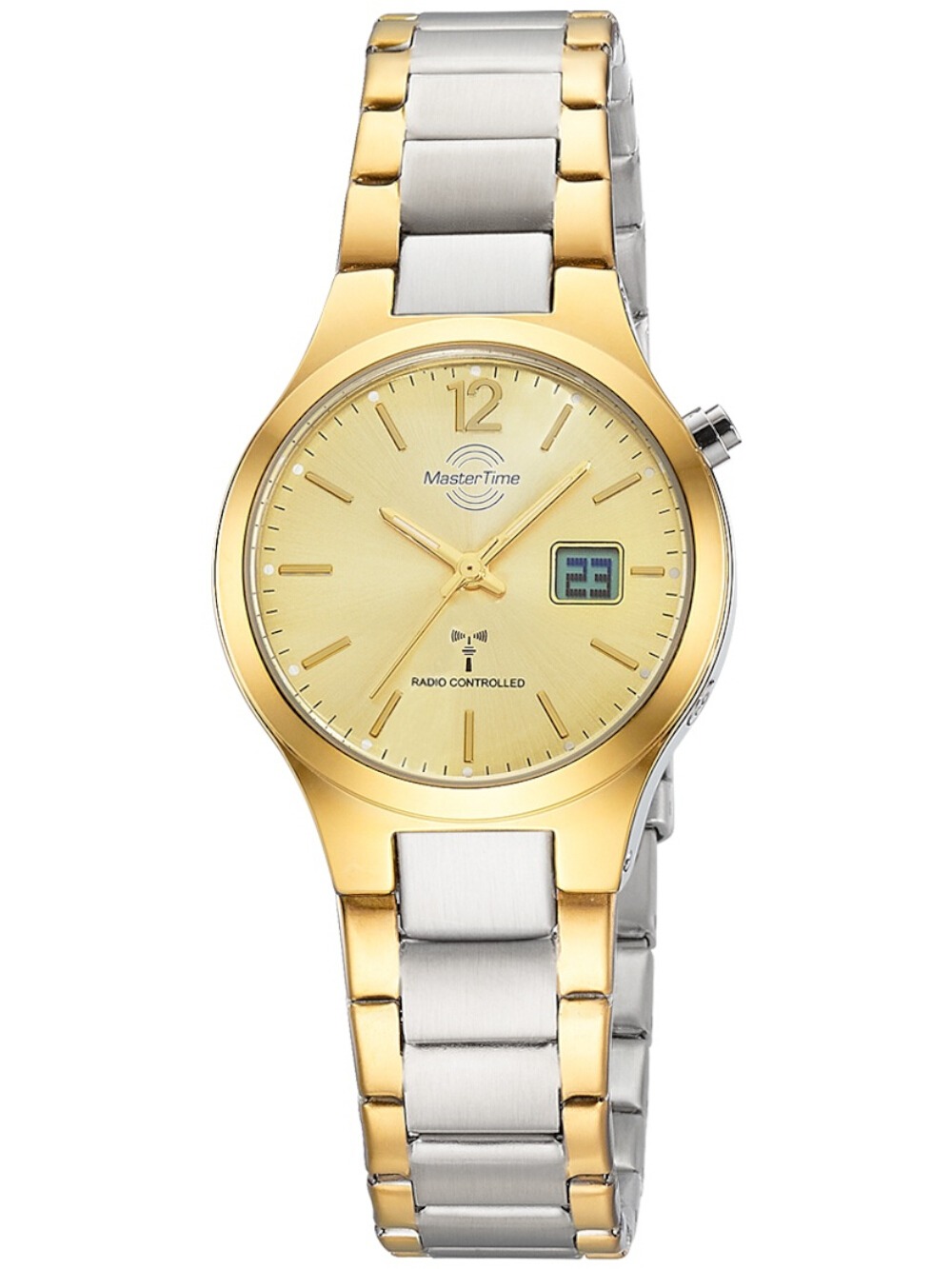 4260736034687 - Master Time MTLA-10915-61M Damenuhr Lady Line Funkuhr 33mm 3ATM