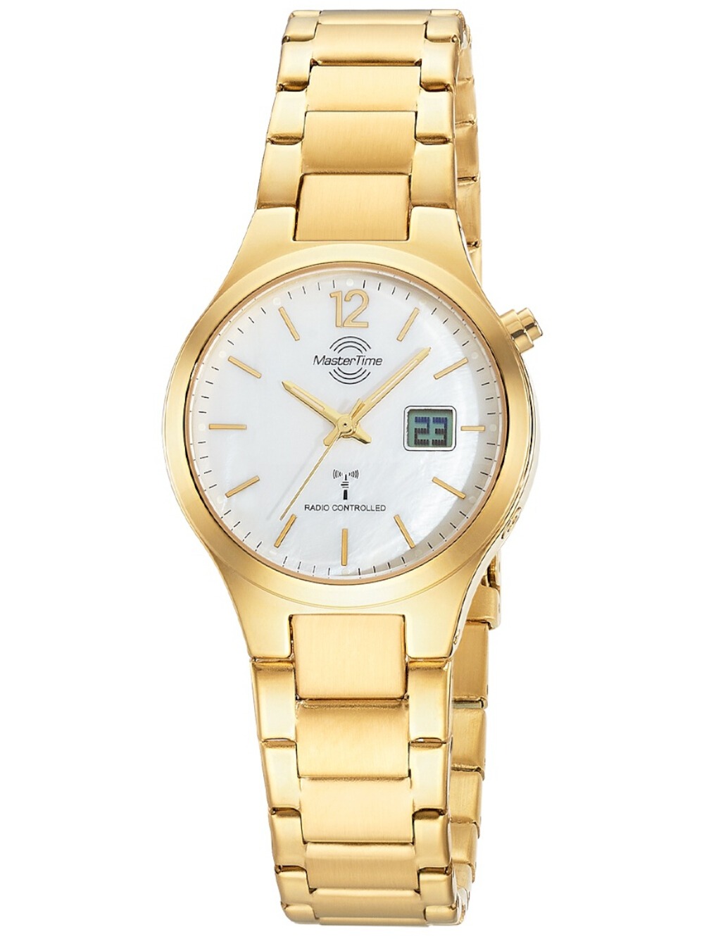 4260736034694 - Master Time MTLA-10916-71M Damenuhr Lady Line Funkuhr 33mm 3ATM