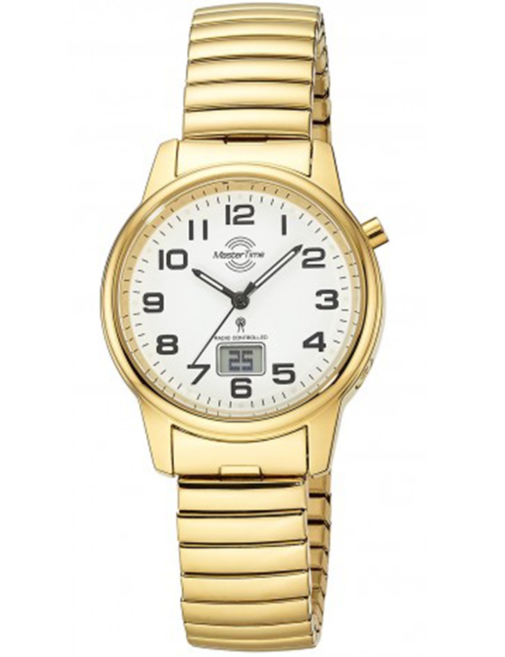 4260736036070 - Master Time MTLA-10947-12Z Damenuhr Super Power Daily Funk 34mm 5ATM