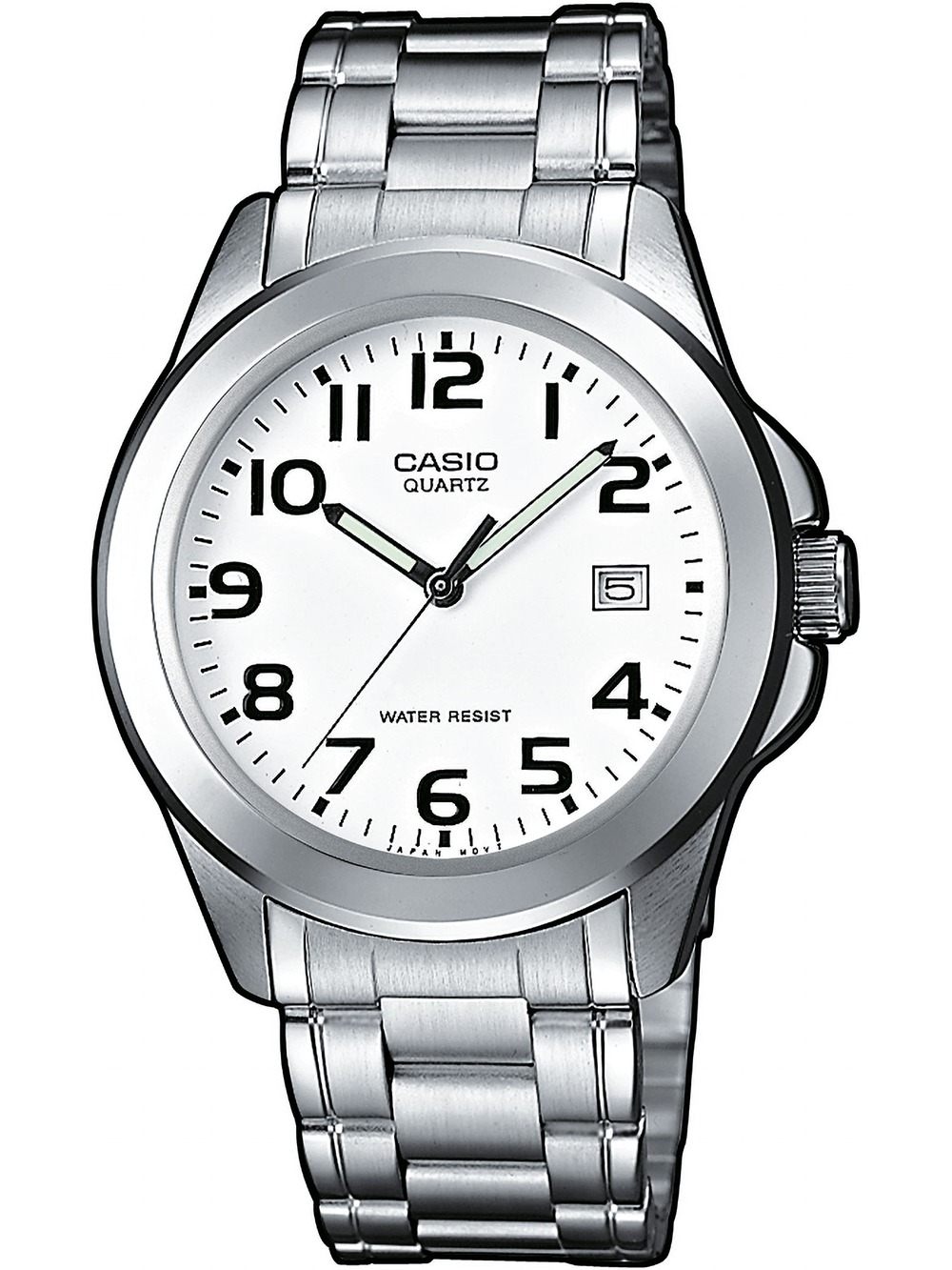 4549526340703 - Quarzuhr CASIO TIMELESS COLLECTION Armbanduhren silberfarben (edelstahlfarben) Damen Armbanduhr Herrenuhr Damenuhr analog Datum Neo-Display 4549526340703 - Quarzuhr CASIO TIMELESS COLLECTION Armbanduhren silberfarben (edelstahlfarben) Damen Armbanduhr Herrenuhr Damenuhr analog Datum Neo-Display
