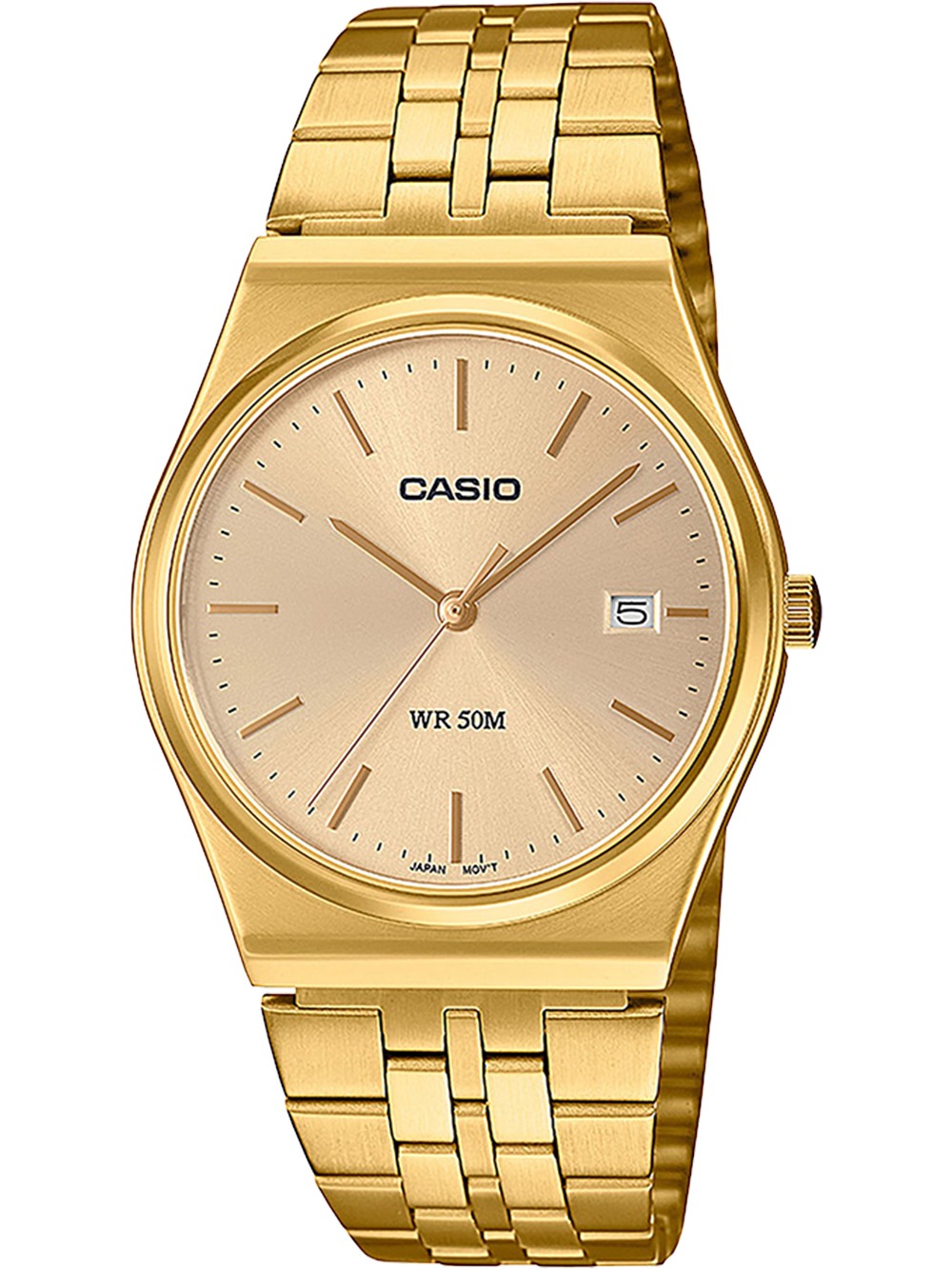 4549526360763 - Quarzuhr CASIO TIMELESS COLLECTION MTP-B145G-9AVEF Armbanduhren goldfarben Damen Armbanduhr Herrenuhr Damenuhr analog Datum 4549526360763 - Quarzuhr CASIO TIMELESS COLLECTION MTP-B145G-9AVEF Armbanduhren goldfarben Damen Armbanduhr Herrenuhr Damenuhr analog Datum