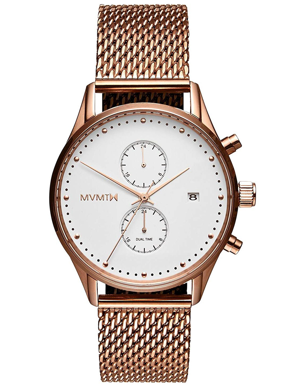 MVMT D-MV01-RGM Voyager White Rose Herren 42mm 10ATM