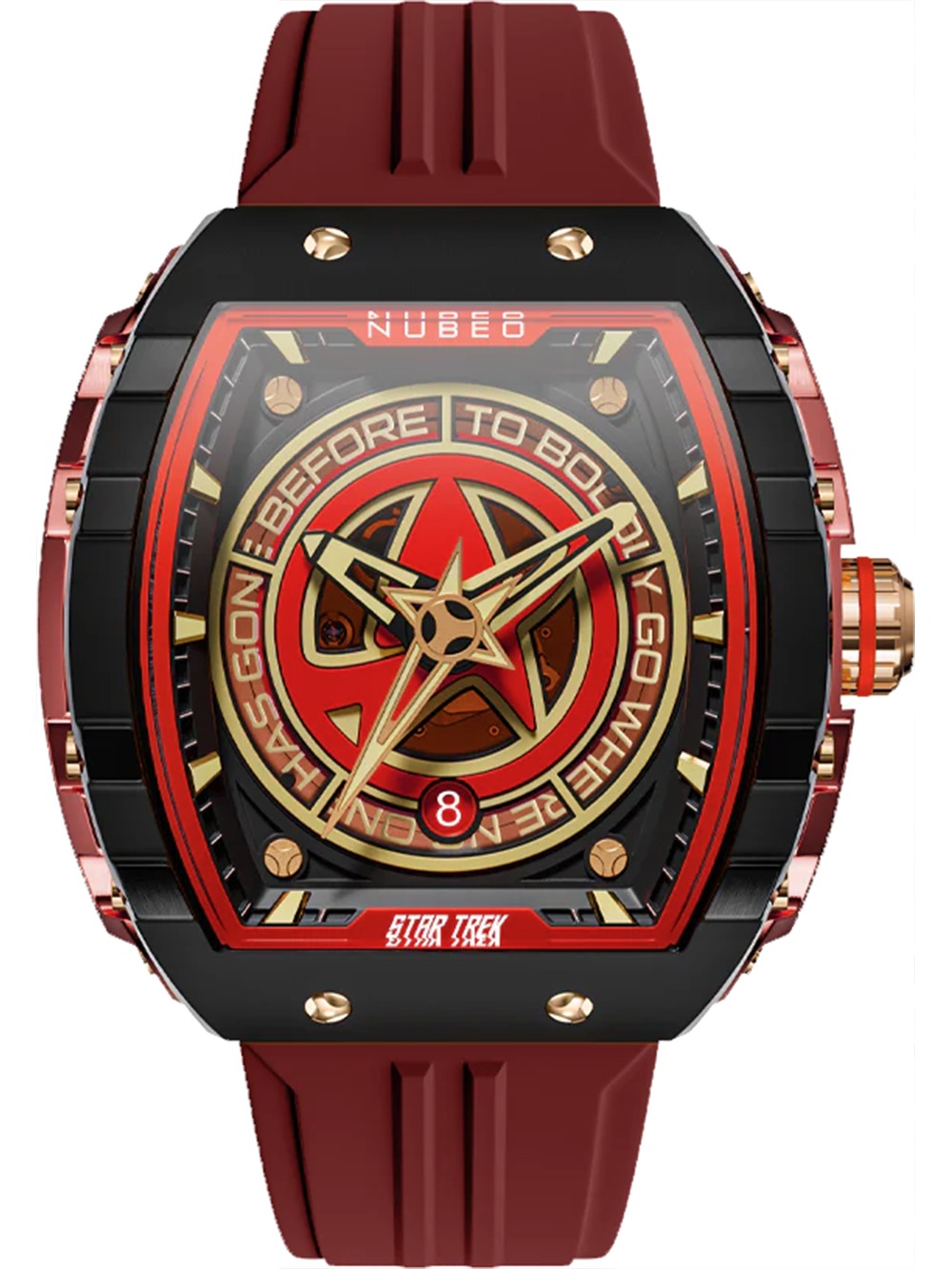4894664215414 - NB-6098-02 Herrenuhr Star Trek Starfleet Automatik Limited 48mm 5ATM 4894664215414 - NB-6098-02 Herrenuhr Star Trek Starfleet Automatik Limited 48mm 5ATM