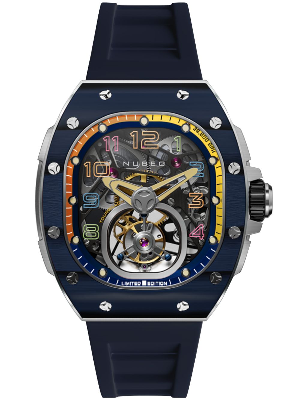 4894664225758 - NB-6108-04 Herrenuhr Viper Tourbillon Limited 43mm 5ATM 4894664225758 - NB-6108-04 Herrenuhr Viper Tourbillon Limited 43mm 5ATM