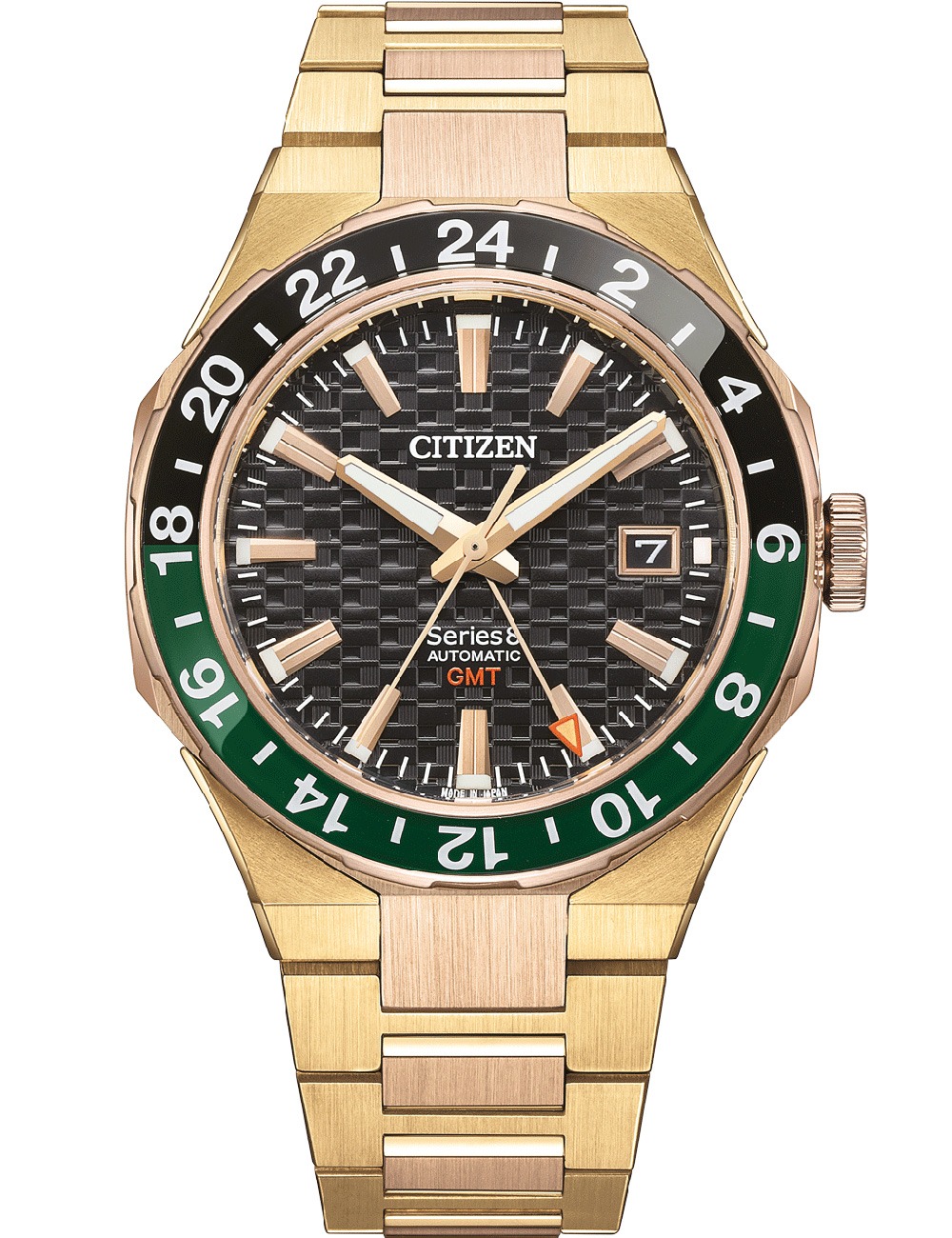 4974374344311 - NB6033-51E Herrenuhr Series 8 GMT Auto 41mm 10ATM 4974374344311 - NB6033-51E Herrenuhr Series 8 GMT Auto 41mm 10ATM