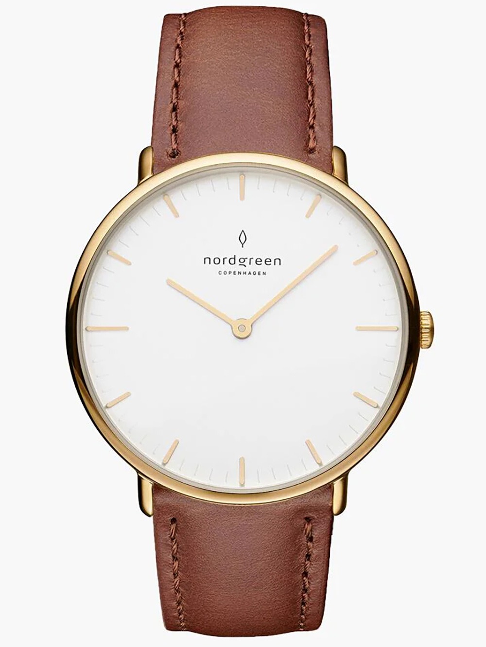 Nordgreen NR40GOLEBRXX Herrenuhr Native 40mm 3ATM mid-47140