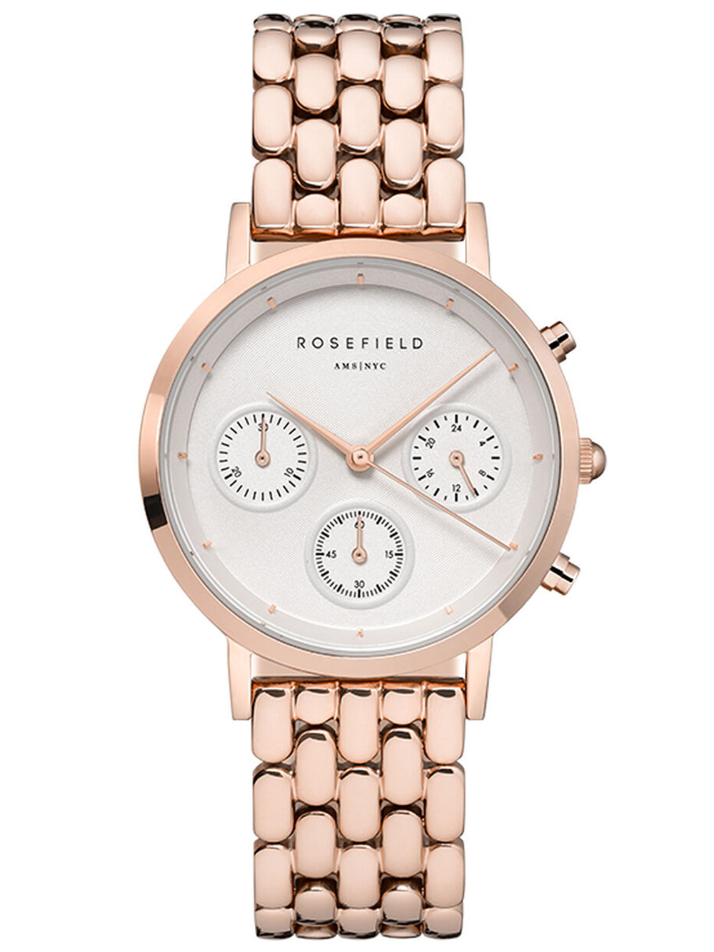 Rosefield NWG-N91 The Gabby Chronograph Damenuhr 33mm 3ATM