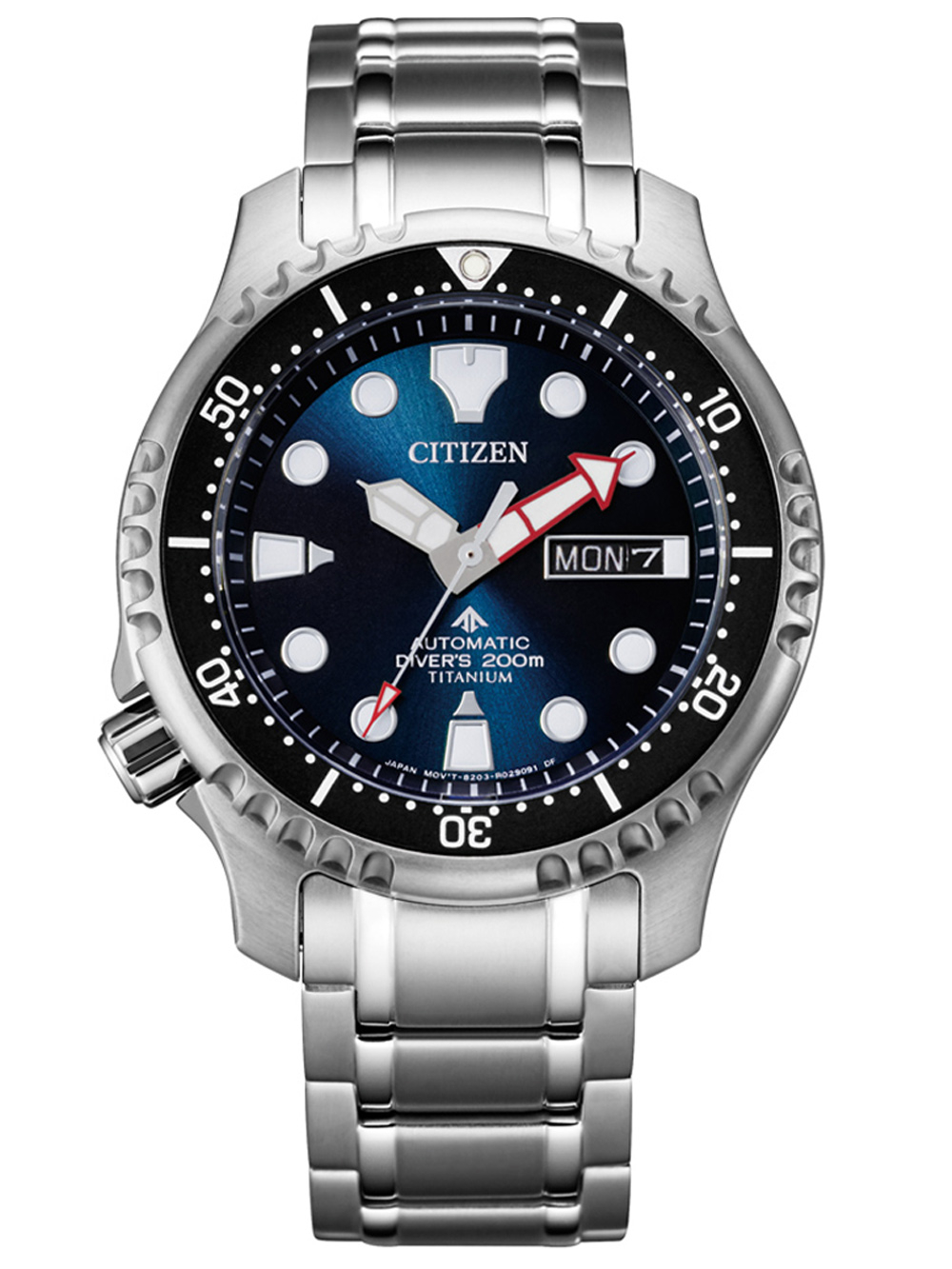4974374298218 - Taucheruhr CITIZEN Promaster Automatik Titan Diver NY0100-50ME Armbanduhren blau (silberfarben) Taucheruhren Armbanduhr Herrenuhr Automatik 4974374298218 - Taucheruhr CITIZEN Promaster Automatik Titan Diver NY0100-50ME Armbanduhren blau (silberfarben) Taucheruhren Armbanduhr Herrenuhr Automatik