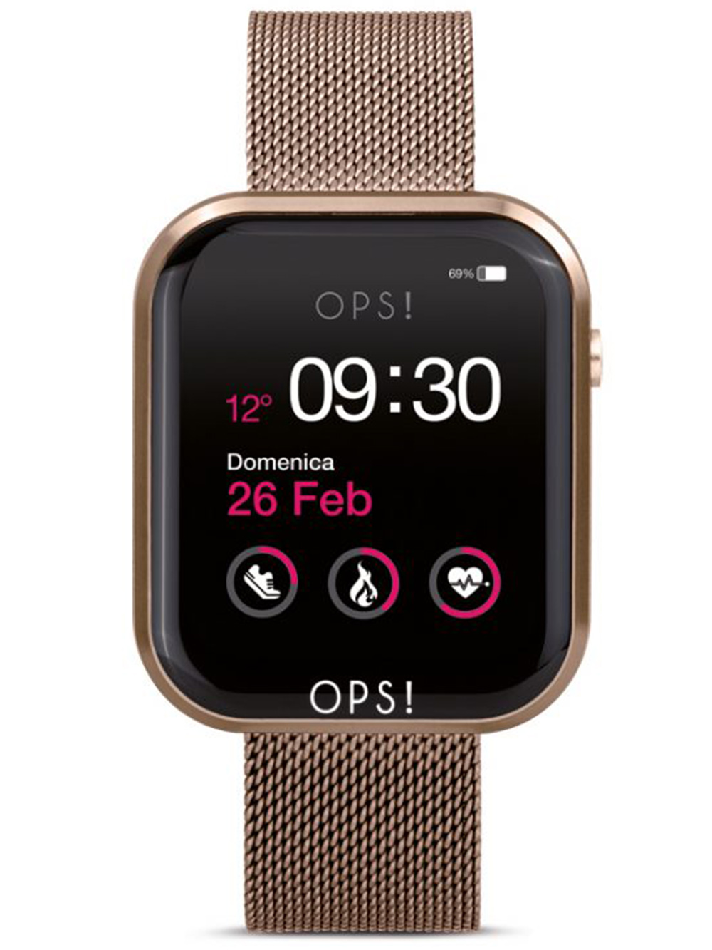 8056999588335 - OPS!SMART OPSSW-17 Call Unisex Uhr Smartwatch 38mm 8056999588335 - OPS!SMART OPSSW-17 Call Unisex Uhr Smartwatch 38mm