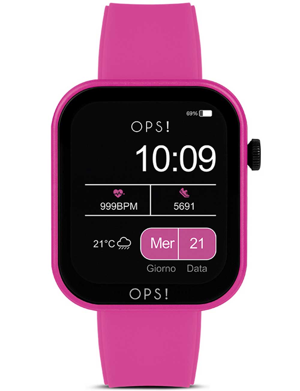 8057587280464 - OPS!SMART OPSSW-28 Active Call Smartwatch Unisex Uhr 38mm 8057587280464 - OPS!SMART OPSSW-28 Active Call Smartwatch Unisex Uhr 38mm