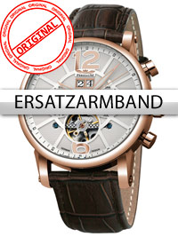 Perigaum Ersatzband Leder P-1111 braun ohne Schliesse 24 mm