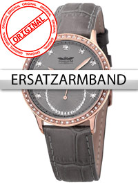 Perigaum Ersatzband Leder P-1311 taupe rose Schliesse 20 mm