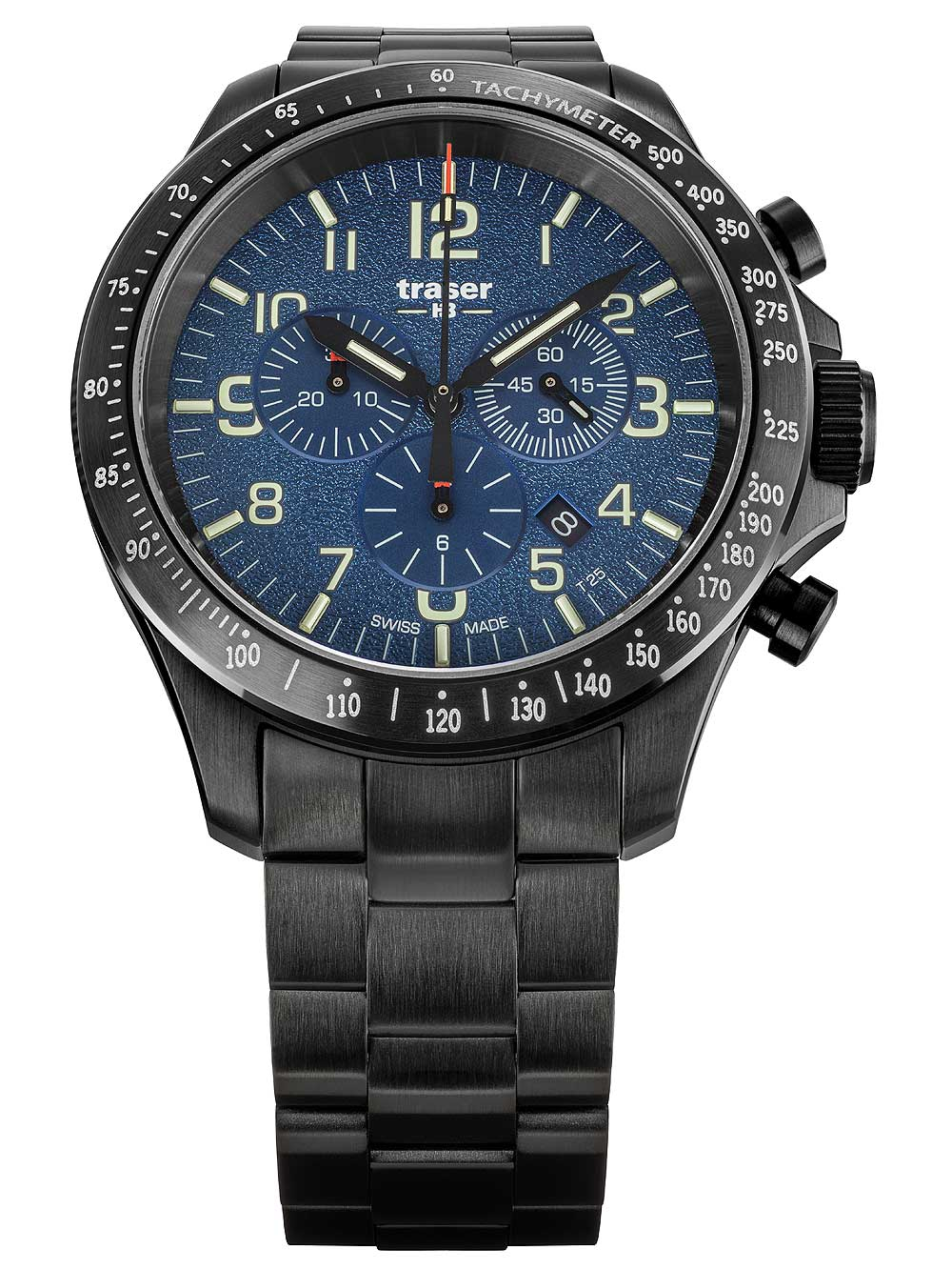 Traser H3 109462 P67 Officer Chronograph Blue Steel 46mm 10ATM