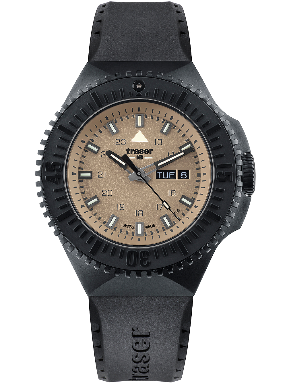 Traser H3 109861 P69 Black Sand 46mm 20ATM