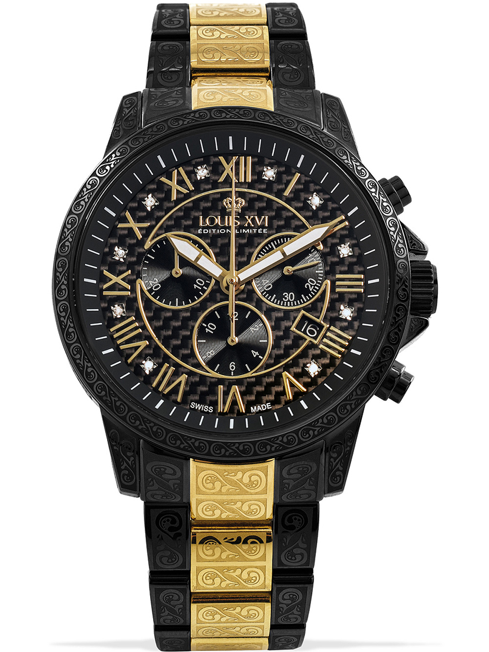 7640172147559 - Louis XVI LXVI1091 Palais Royale Chronograph Herrenuhr 43mm 5ATM 7640172147559 - Louis XVI LXVI1091 Palais Royale Chronograph Herrenuhr 43mm 5ATM