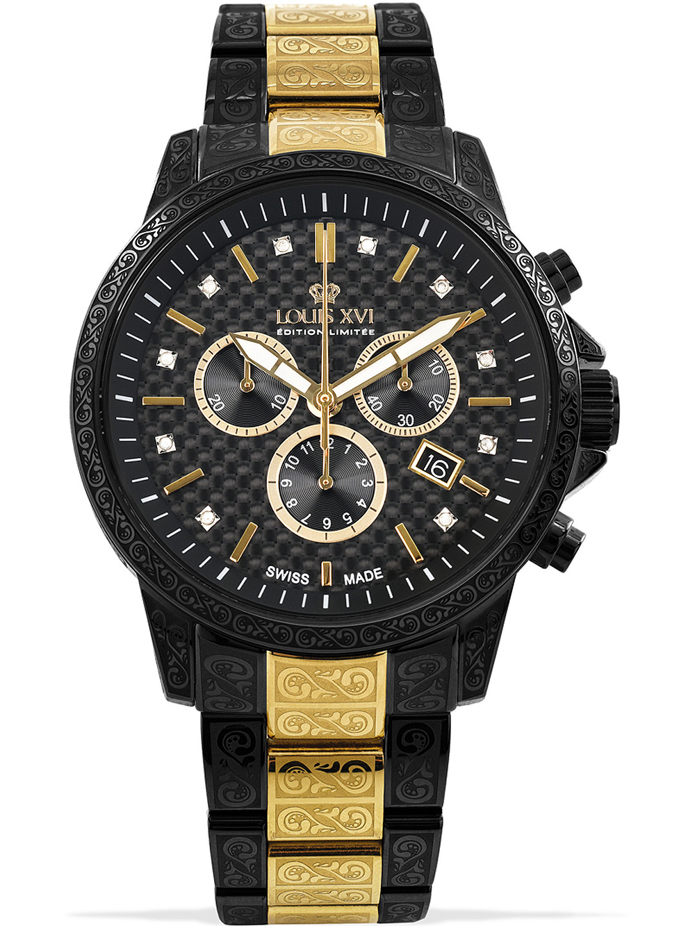 7640172147504 - Louis XVI LXVI895 Palais Royale Chronograph Herrenuhr 43mm 5ATM 7640172147504 - Louis XVI LXVI895 Palais Royale Chronograph Herrenuhr 43mm 5ATM