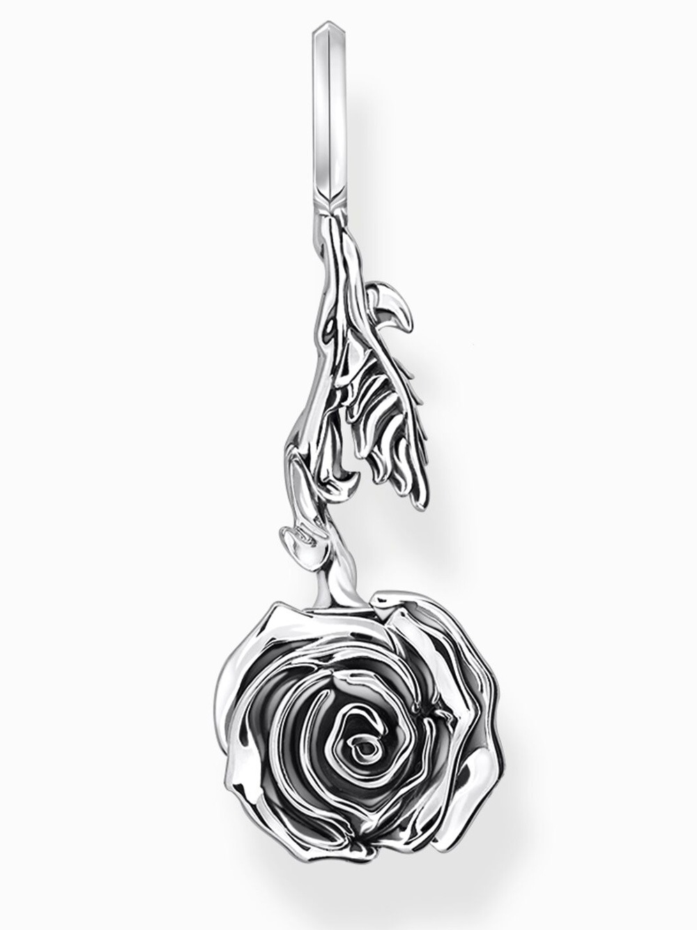 4051245608311 - PE981-637-21 Anhänger midnight rose silber groß Damen 4051245608311 - PE981-637-21 Anhänger midnight rose silber groß Damen