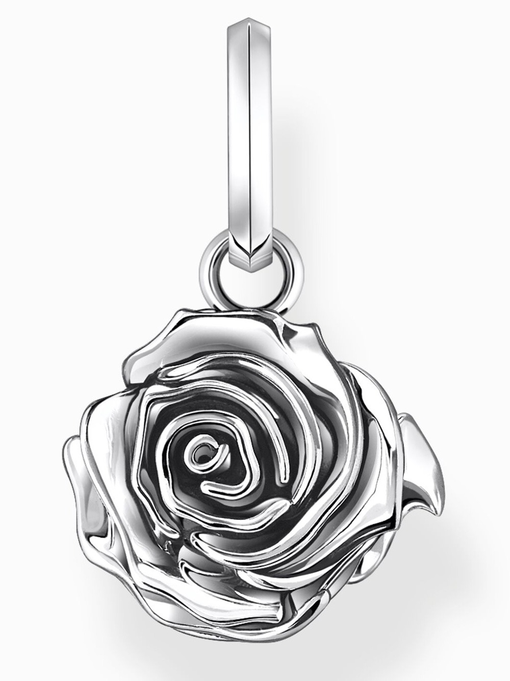 4051245608526 - PE982-637-21 Anhänger midnight rose silber klein Damen 4051245608526 - PE982-637-21 Anhänger midnight rose silber klein Damen