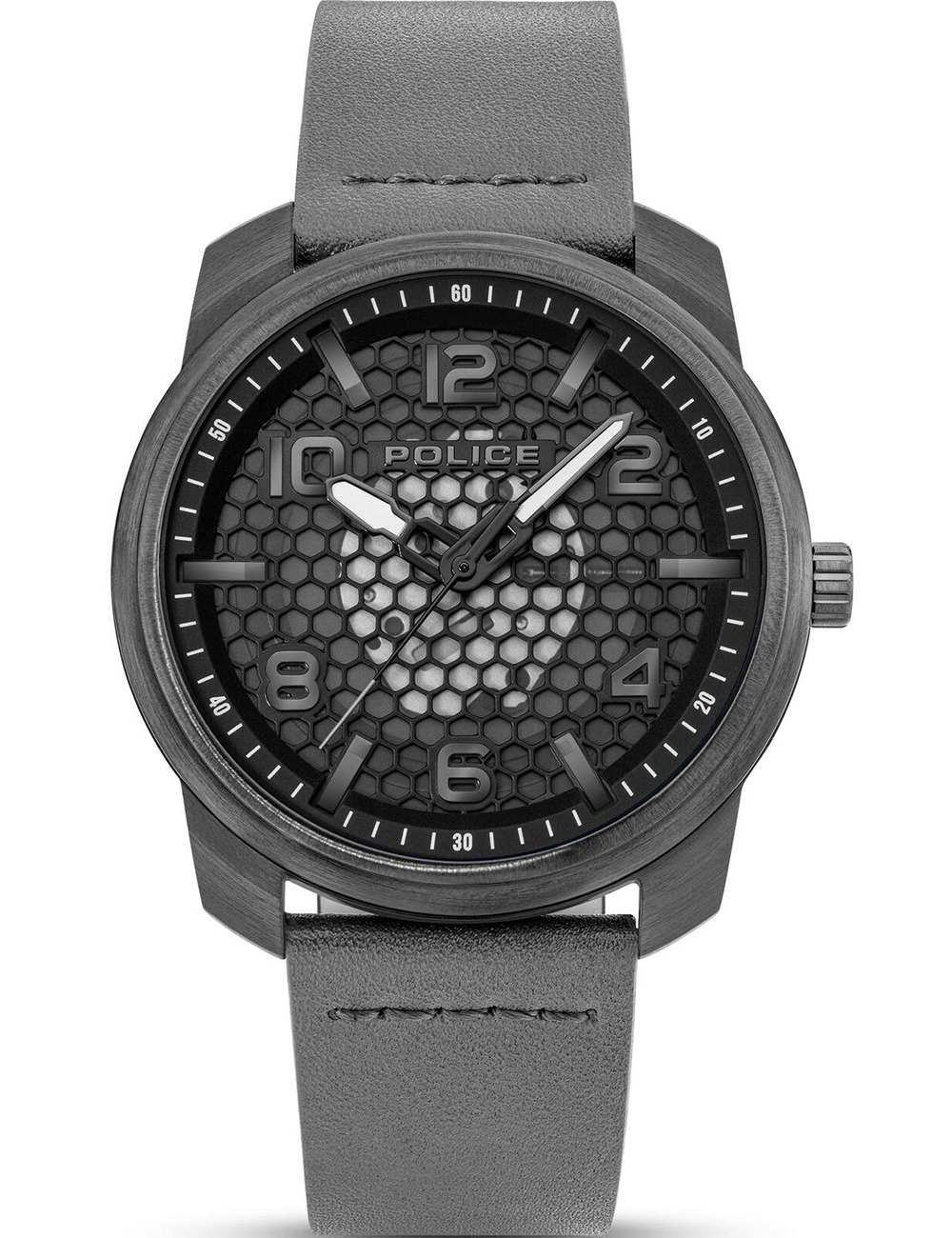 4894816142353 - Herren Armbanduhr Analog Leder Schwarz Grau 44mm Herrenuhr Chronograph Quarz Armbänder Uhren 4894816142353 - Herren Armbanduhr Analog Leder Schwarz Grau 44mm Herrenuhr Chronograph Quarz Armbänder Uhren