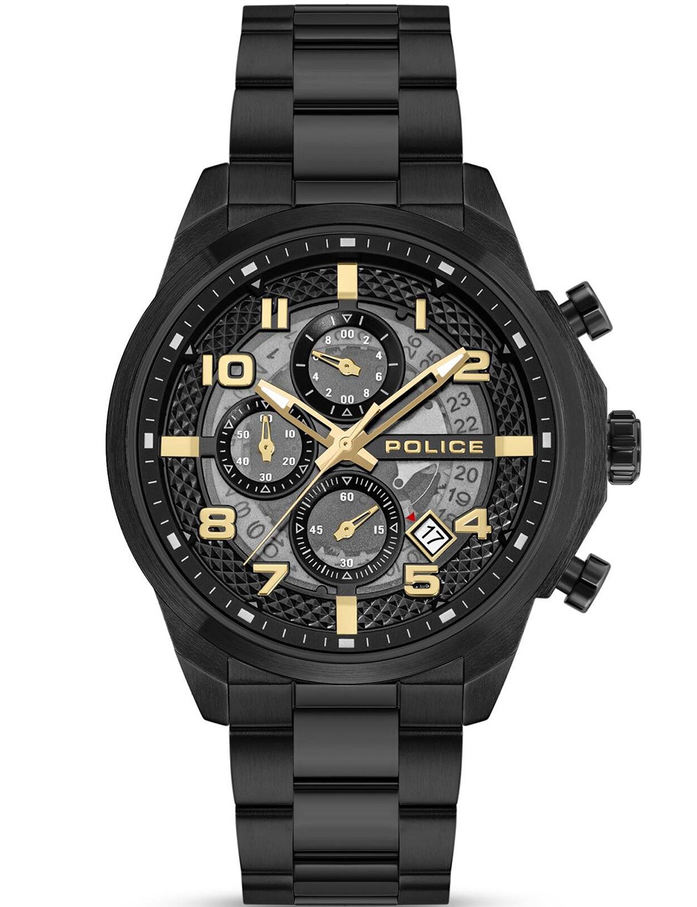 Police PEWGK0053902 Herrenuhr Soul 44mm 5ATM