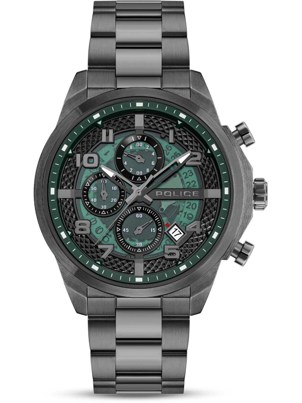 Police PEWGK0053903-SET Herrenuhr Soul Chronograph Set 44mm 5ATM