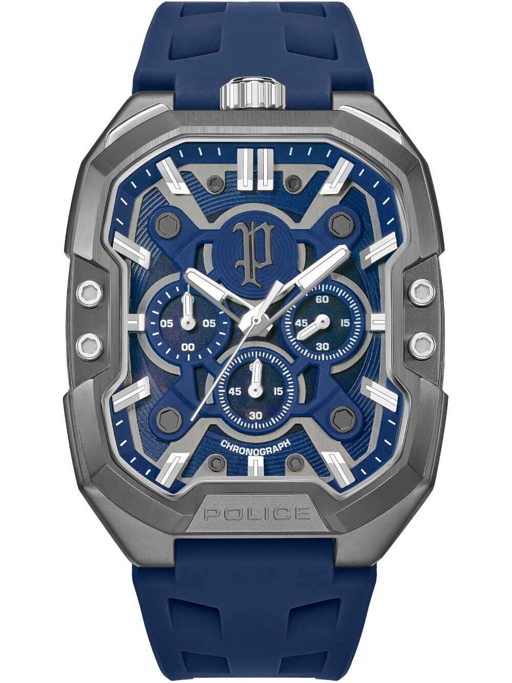 Police PEWGO0092205 Herrenuhr Bullhead Chronograph 43mm 5 ATM