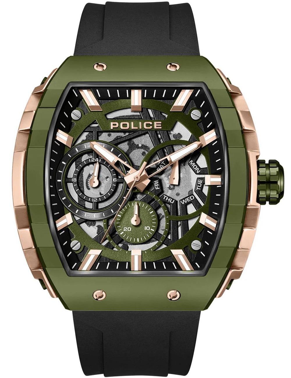 Police PEWGQ0063003 Herrenuhr Flash 45mm 5ATM