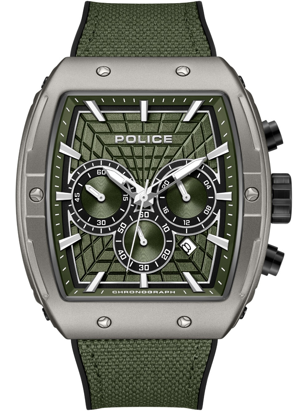 Police PEWGQ0093401 Herrenuhr Coswig Chronograph 46mm 5ATM