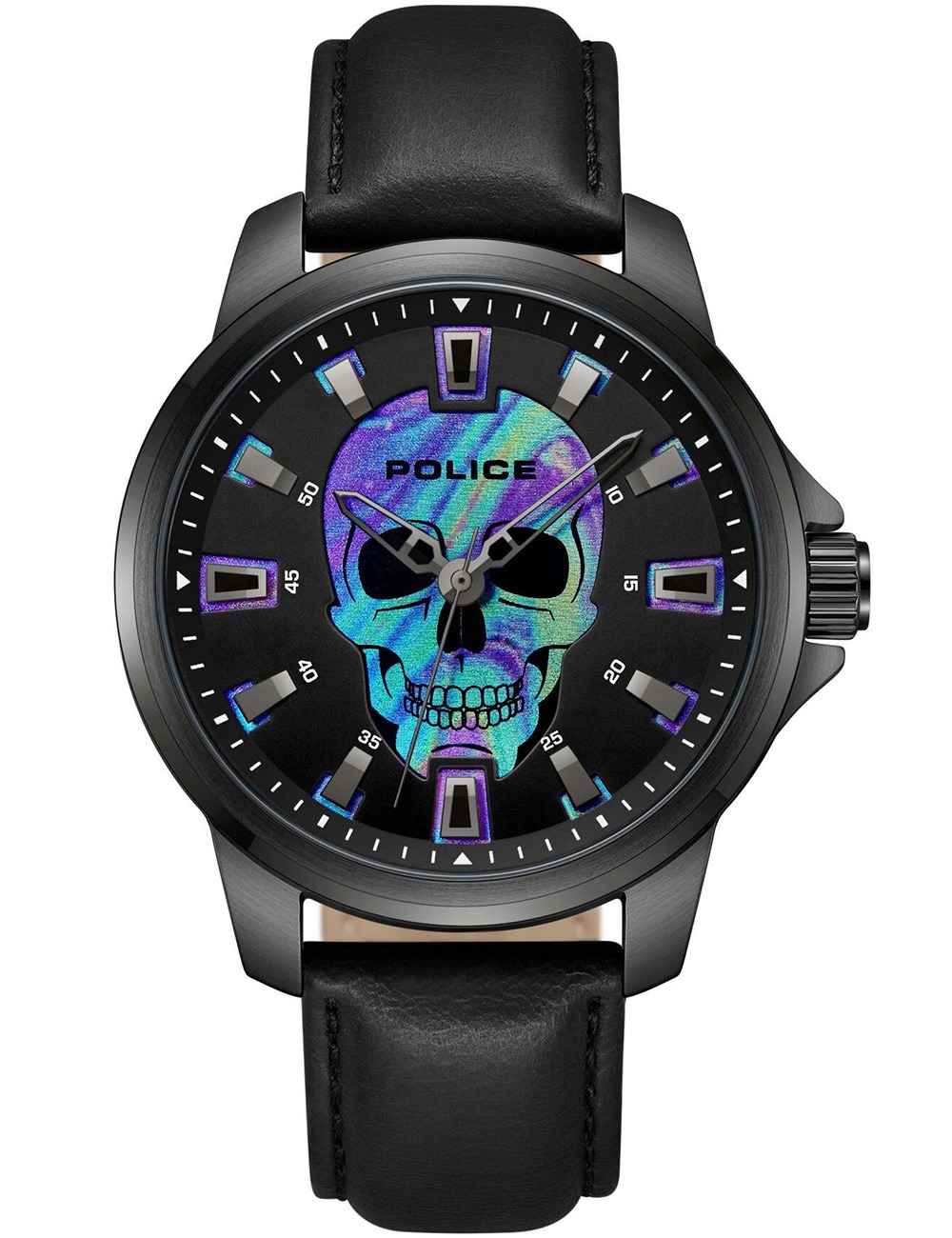 4894816121211 - Quarzuhr POLICE MENSOR PEWJA0022201 Armbanduhren schwarz Herren Armbanduhr Herrenuhr