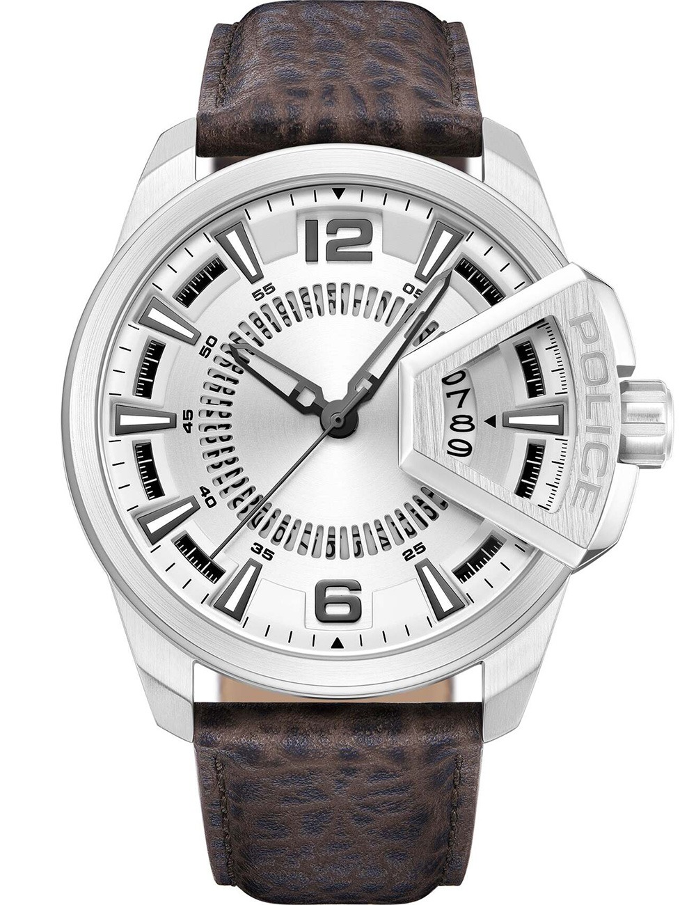 Police PEWJB0005601 Herrenuhr Underlined 46mm 5ATM