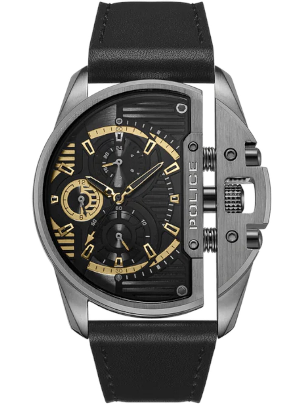 Police PEWJF2203601M Herrenuhr Daintree Chronograph 48mm 5ATM