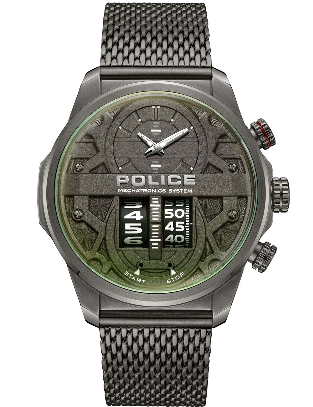 4894816091323 - Herren Armbanduhr Analog Uhr Green Black 44mm Edelstahl Armband Uhr Chronograph Sportuhr 4894816091323 - Herren Armbanduhr Analog Uhr Green Black 44mm Edelstahl Armband Uhr Chronograph Sportuhr