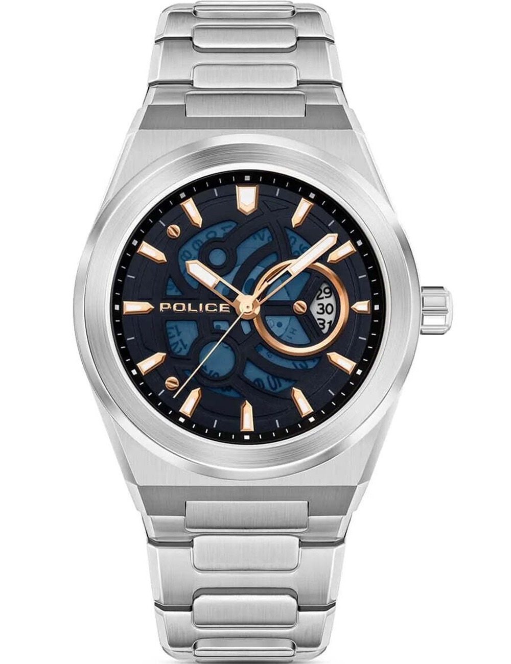 Police PEWJH2228008 Herrenuhr Ofset 45mm 5ATM