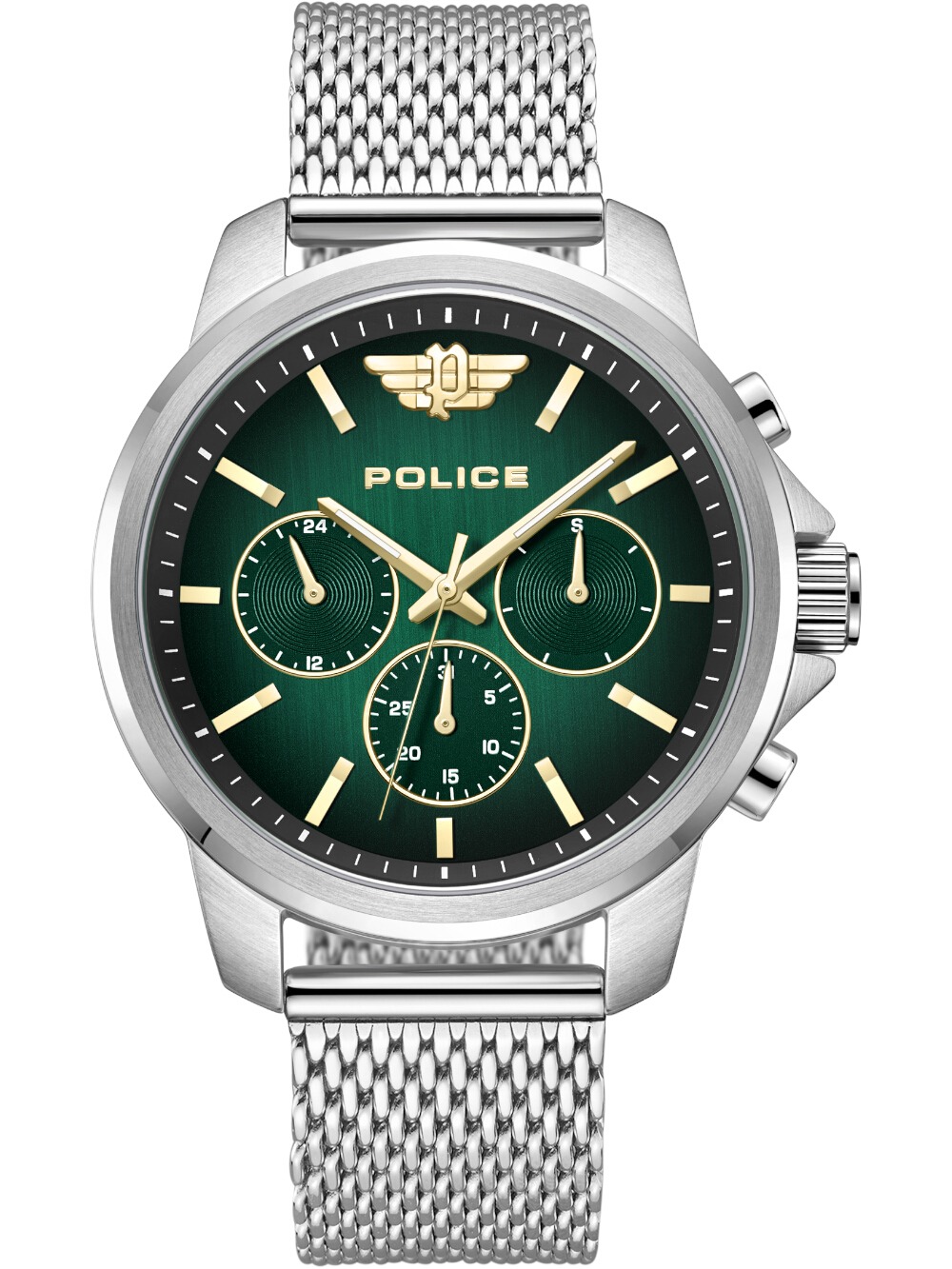 Police PEWJK0006303-SET Herrenuhr Mensor Chronograph Set 44mm 5ATM