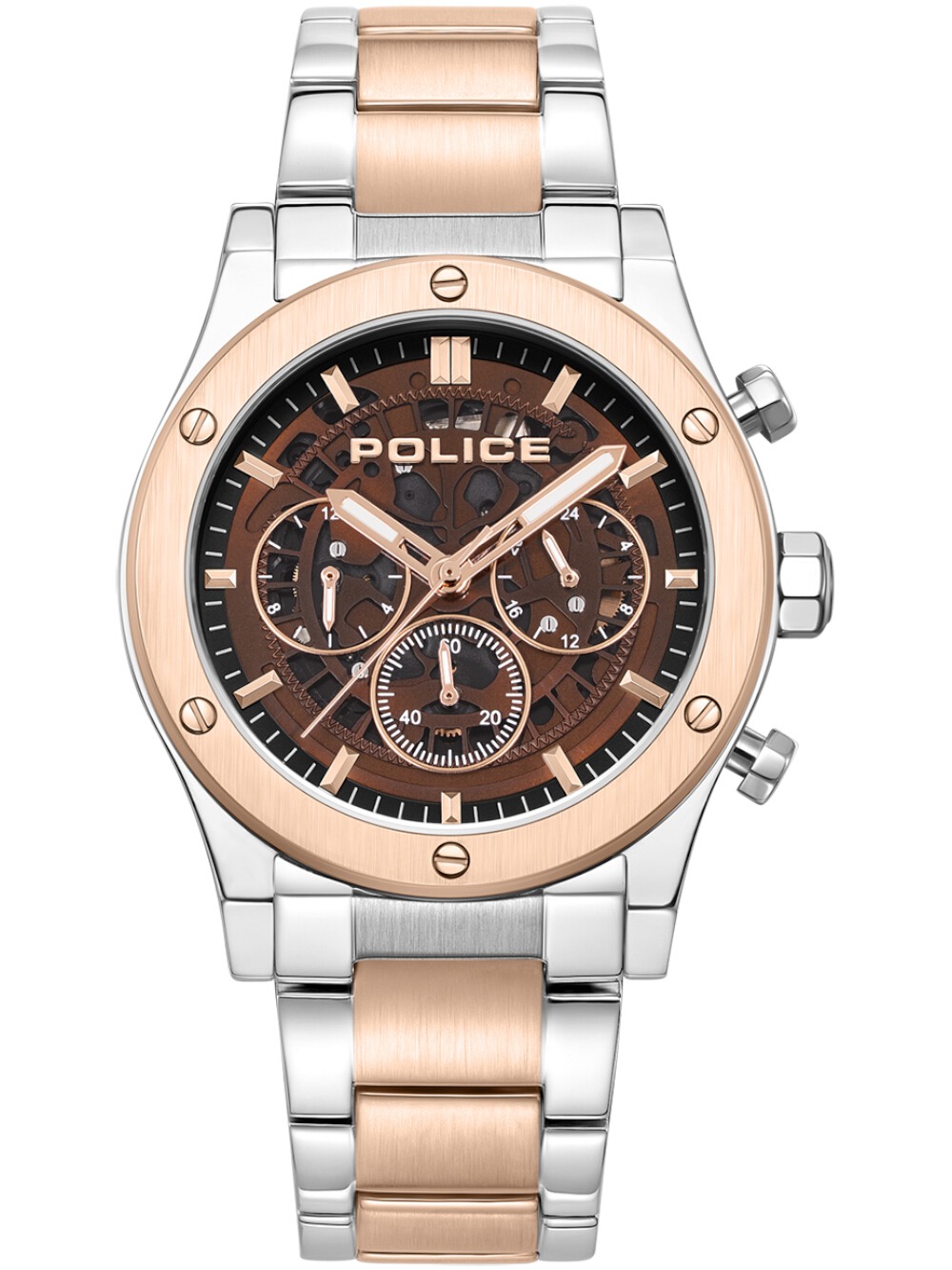 Police PEWJK0006441M-SET Herrenuhr Knotty Chronograph Set 42mm 5ATM