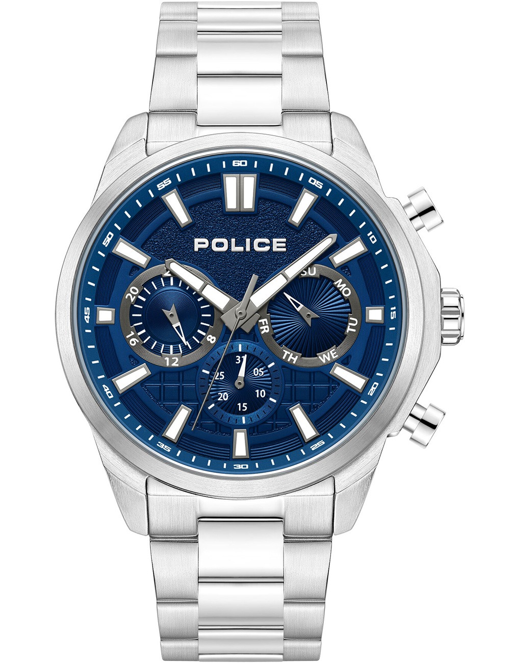 4894816127886 - Herren Armbanduhr Chronograph Analog Edelstahl Blau Silber 42 mm - Herrenuhr Chronograph Analog Armbanduhr 4894816127886 - Herren Armbanduhr Chronograph Analog Edelstahl Blau Silber 42 mm - Herrenuhr Chronograph Analog Armbanduhr