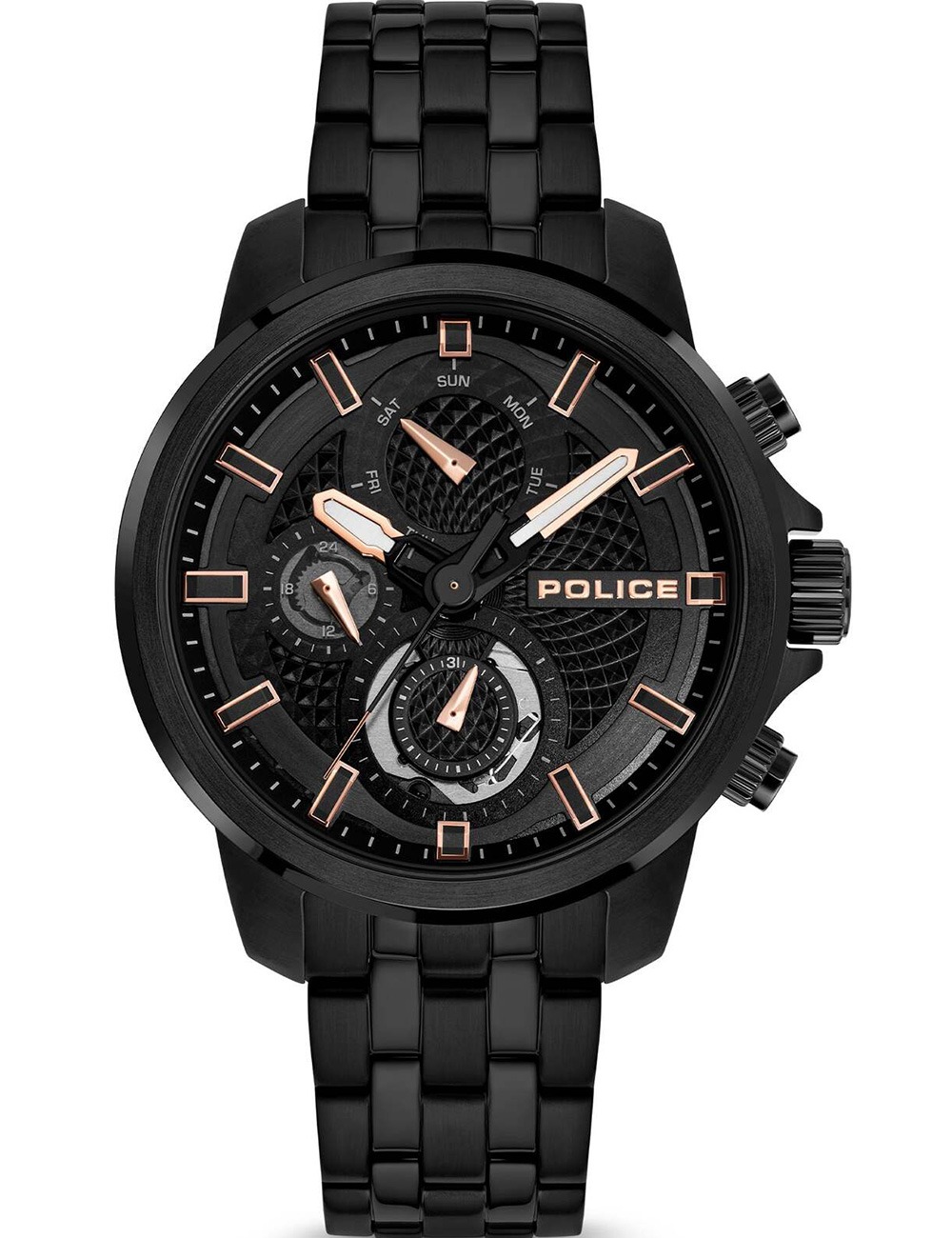 Police PEWJK0021508 Herrenuhr Newport 43mm 5ATM