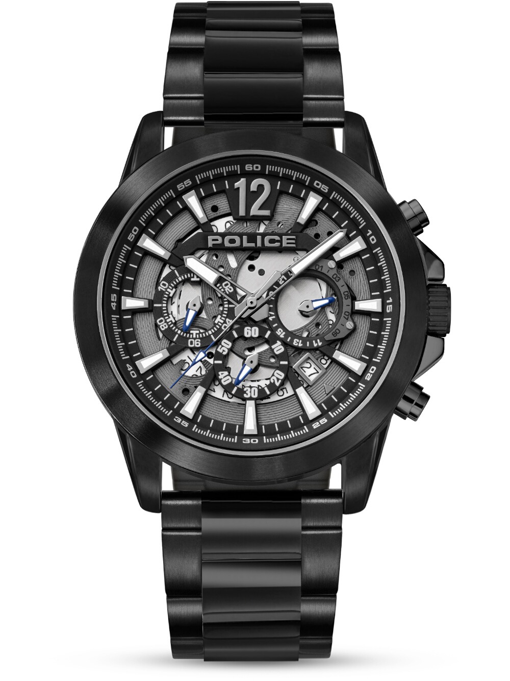 Police PEWJK2194901 Herrenuhr Vertigo Chronograph 47mm 5ATM