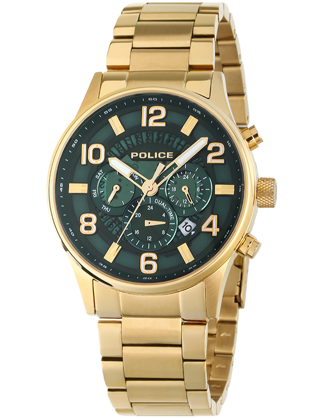 Police PEWJK2203104 Addis Herren 45mm 3ATM