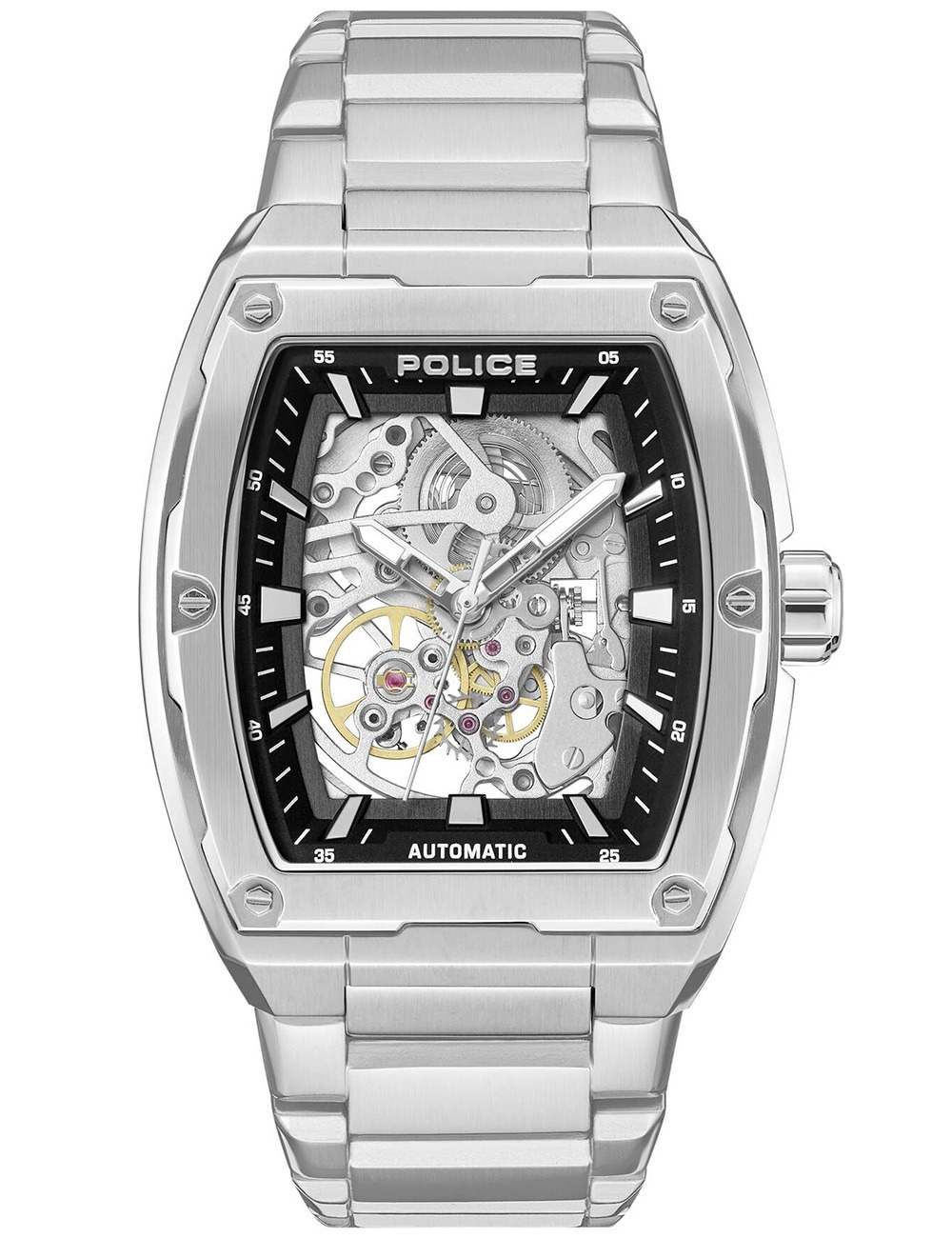 Police PEWJL0072202 Herrenuhr Skeletor 42mm 5ATM