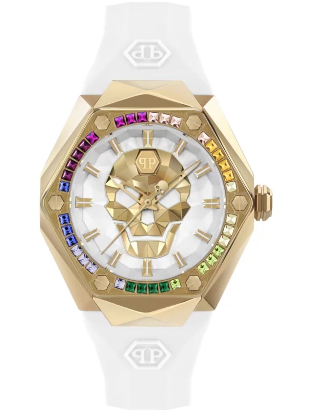 7630615158211 - PWADA0324 Damenuhr $kull Spikes Lady 40mm 5ATM