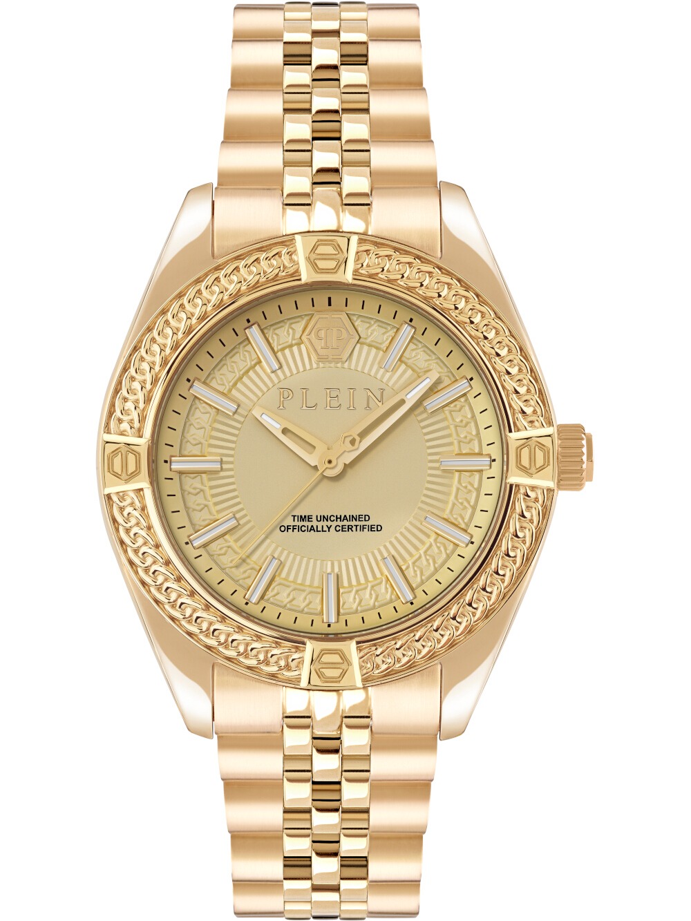 7630615180120 - PWZFA0325 Herrenuhr Plein Icon Chain 43mm 5ATM